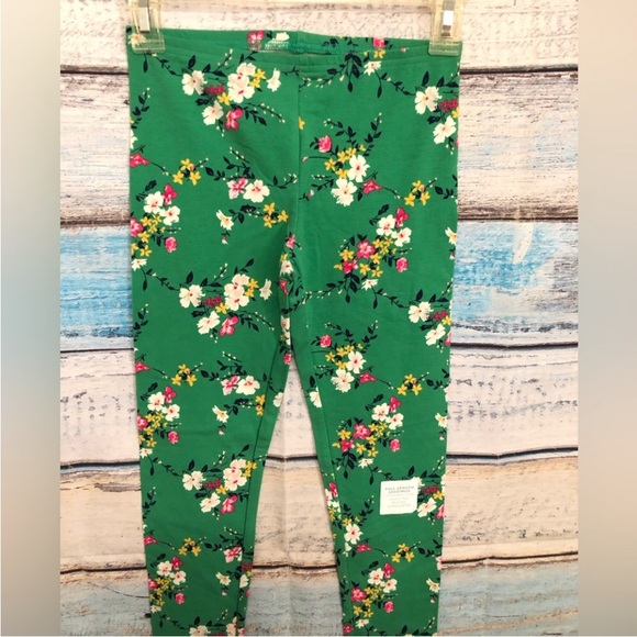Old Navy Girls Leggings Yellow Green Blue Multi Floral 3Pack Large (10-12) - Picture 13 of 15